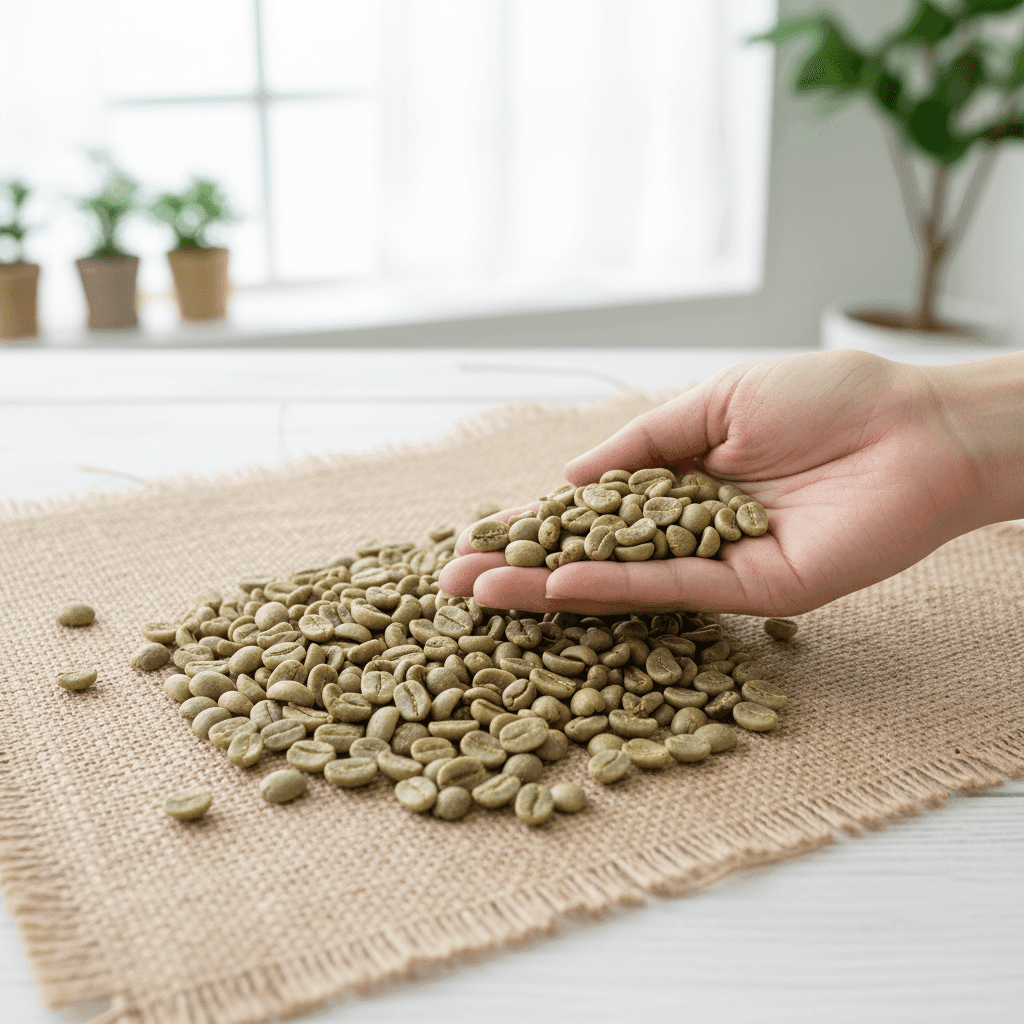 green coffee beans arabica robusta farm to roasters